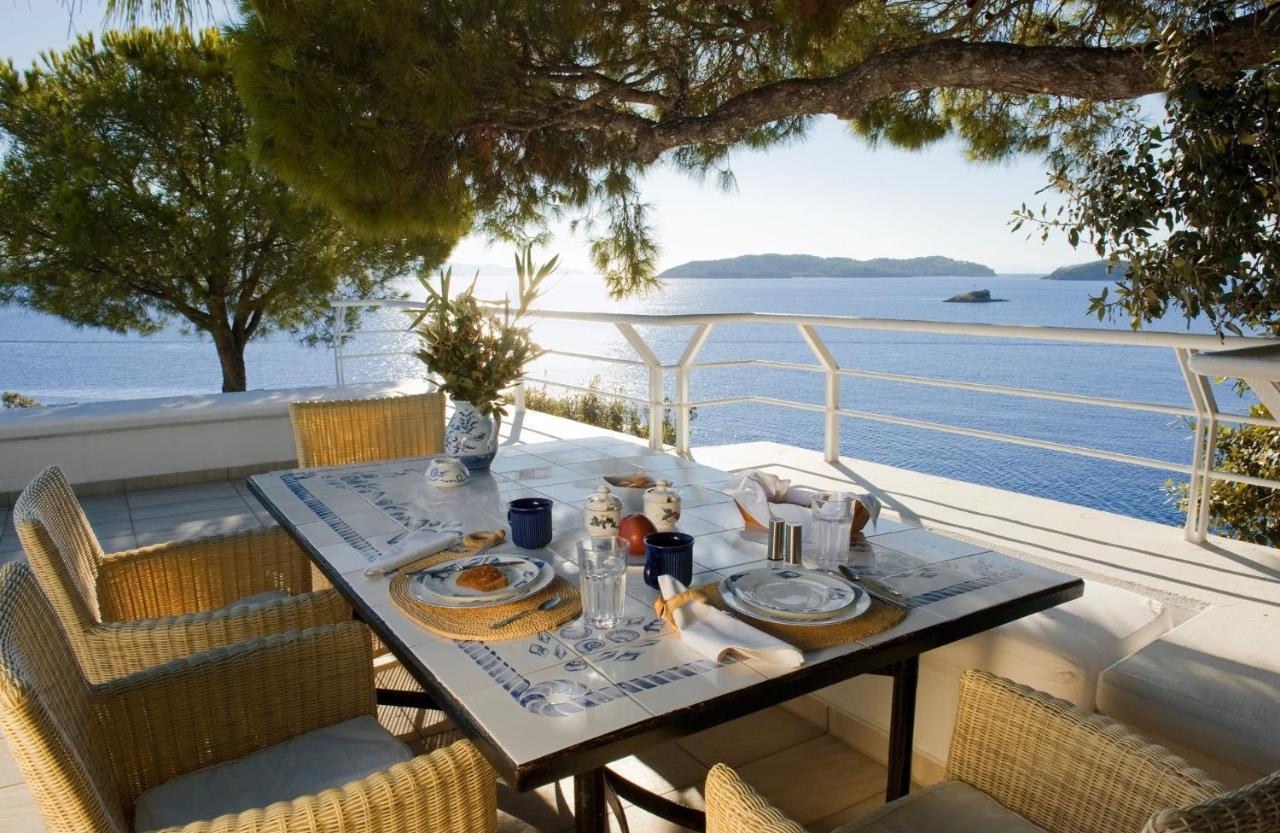 Super Luxury Skiathos Villa Seven Stunning Bedroom Suites Villa Daphne Achliades Achladies  Exterior photo