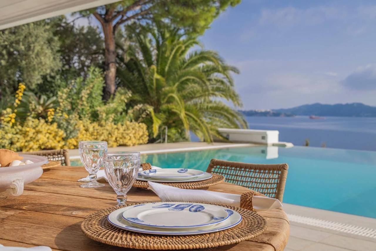 Super Luxury Skiathos Villa Seven Stunning Bedroom Suites Villa Daphne Achliades Achladies  Exterior photo
