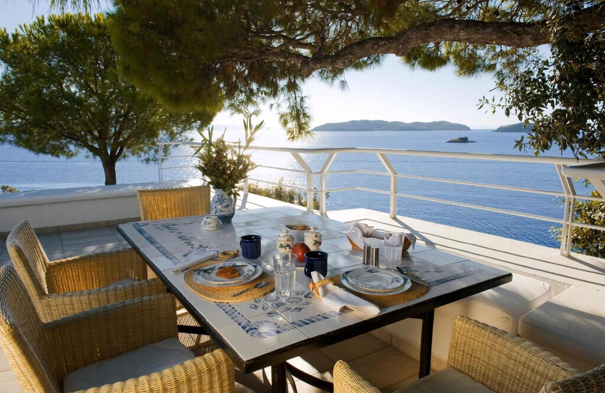 Super Luxury Skiathos Villa Seven Stunning Bedroom Suites Villa Daphne Achliades Achladies  Exterior photo