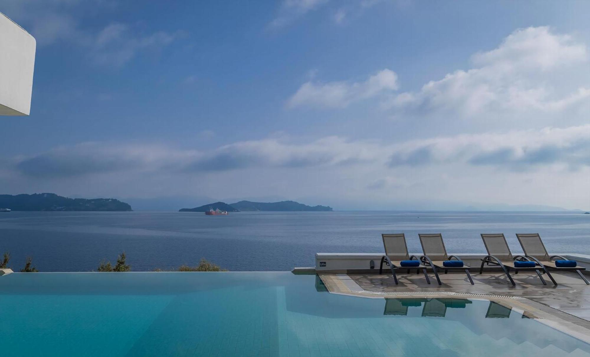 Super Luxury Skiathos Villa Seven Stunning Bedroom Suites Villa Daphne Achliades Achladies  Exterior photo