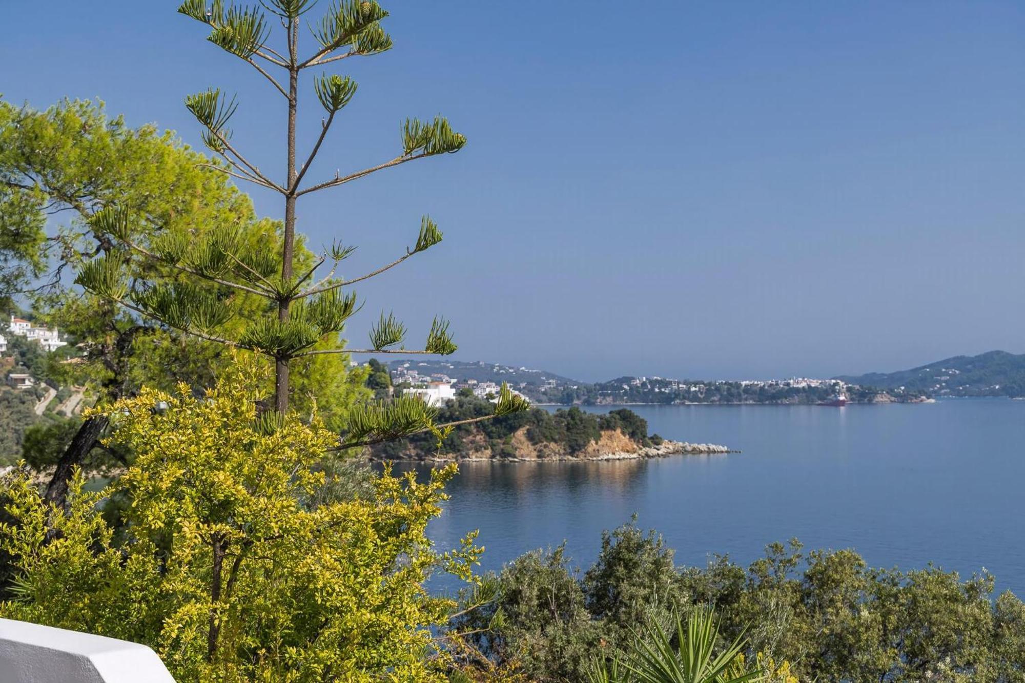 Super Luxury Skiathos Villa Seven Stunning Bedroom Suites Villa Daphne Achliades Achladies  Exterior photo